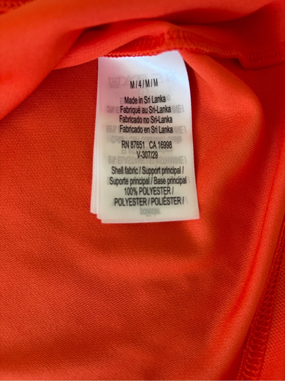 Lacoste Orange Polo - Picture 5 of 10